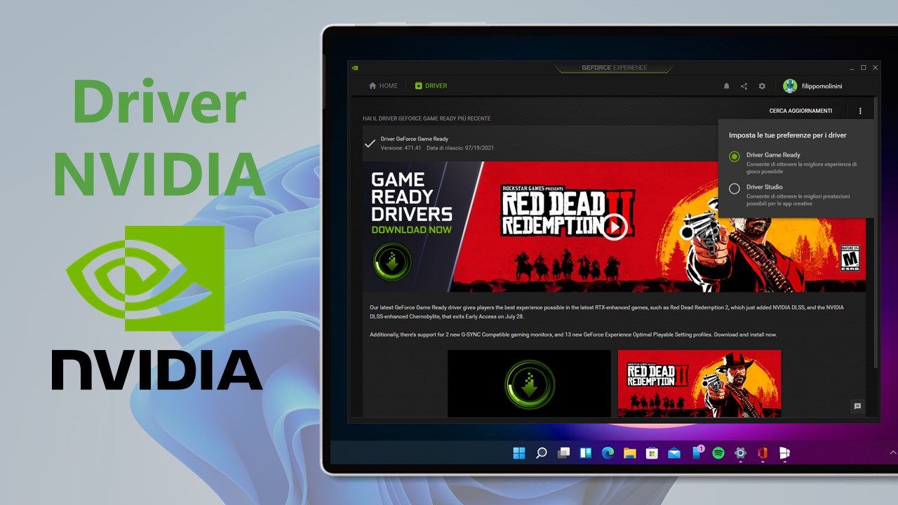 Windows 11 - Driver NVIDIA