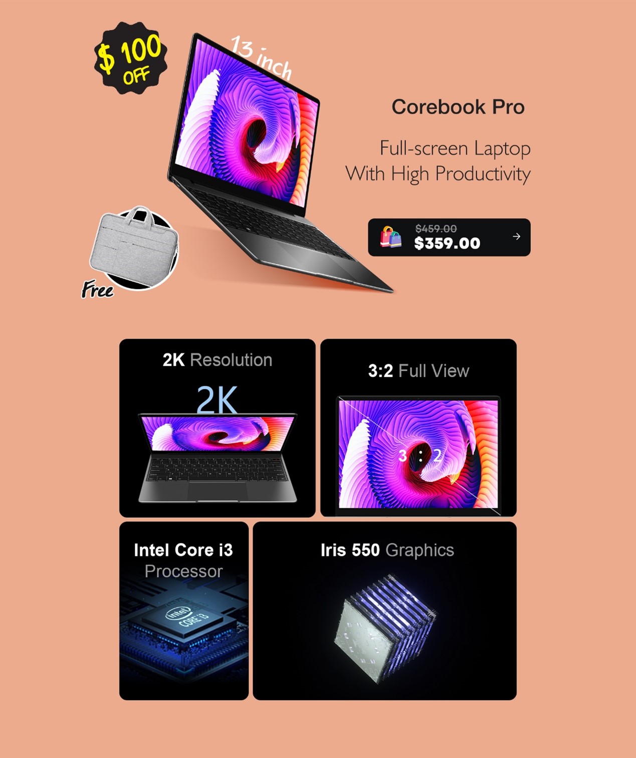 CHUWI CoreBook Pro