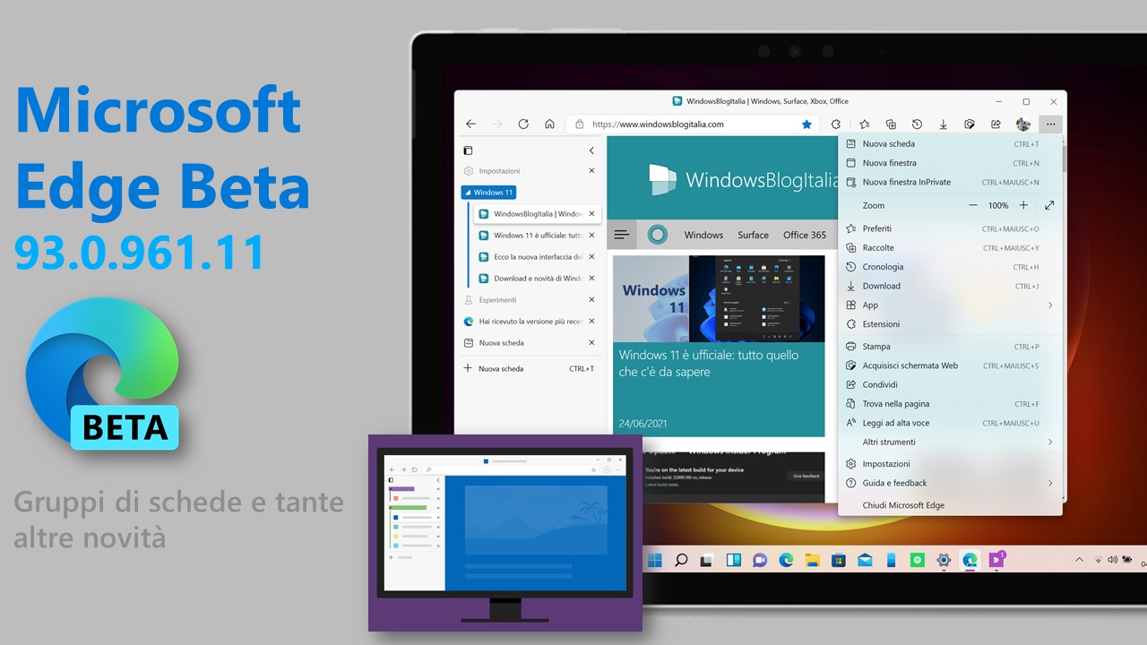 Microsoft Edge Beta - 93.0.961.11