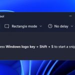Windows 11 - Modalità scura del nuovo Strumento di cattura