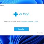 Dr. Fone per Windows - Installazione 1