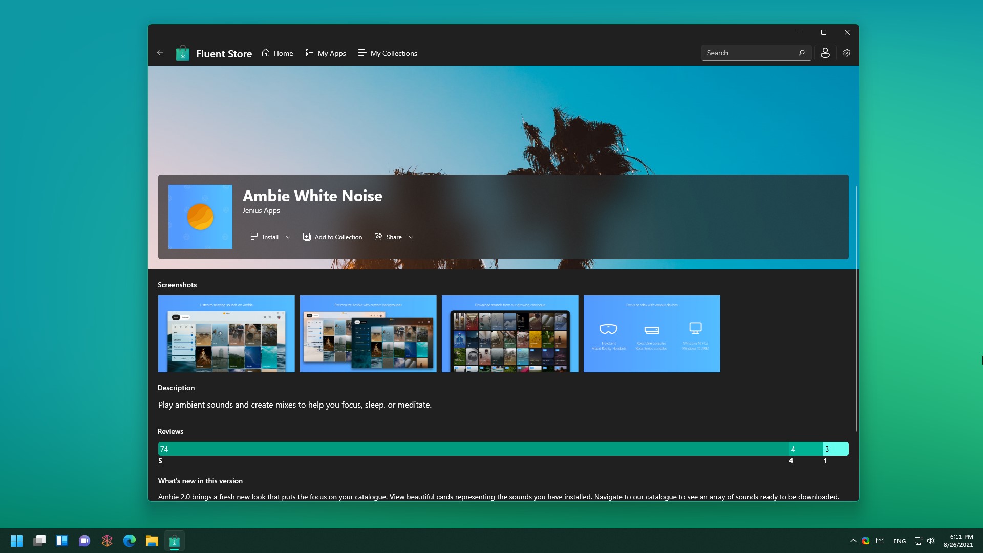 Fluent Store Beta - App per Windows - Unica app per gestire gli store e i package manager
