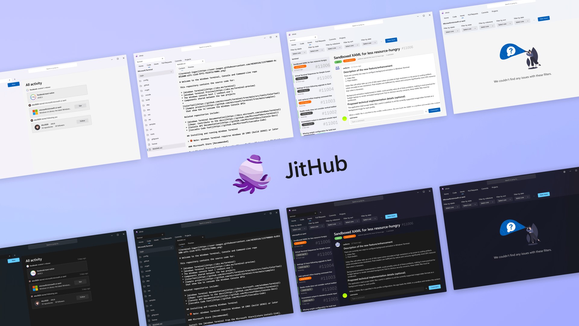JitHub - App per Windows - Client UWP per GitHub