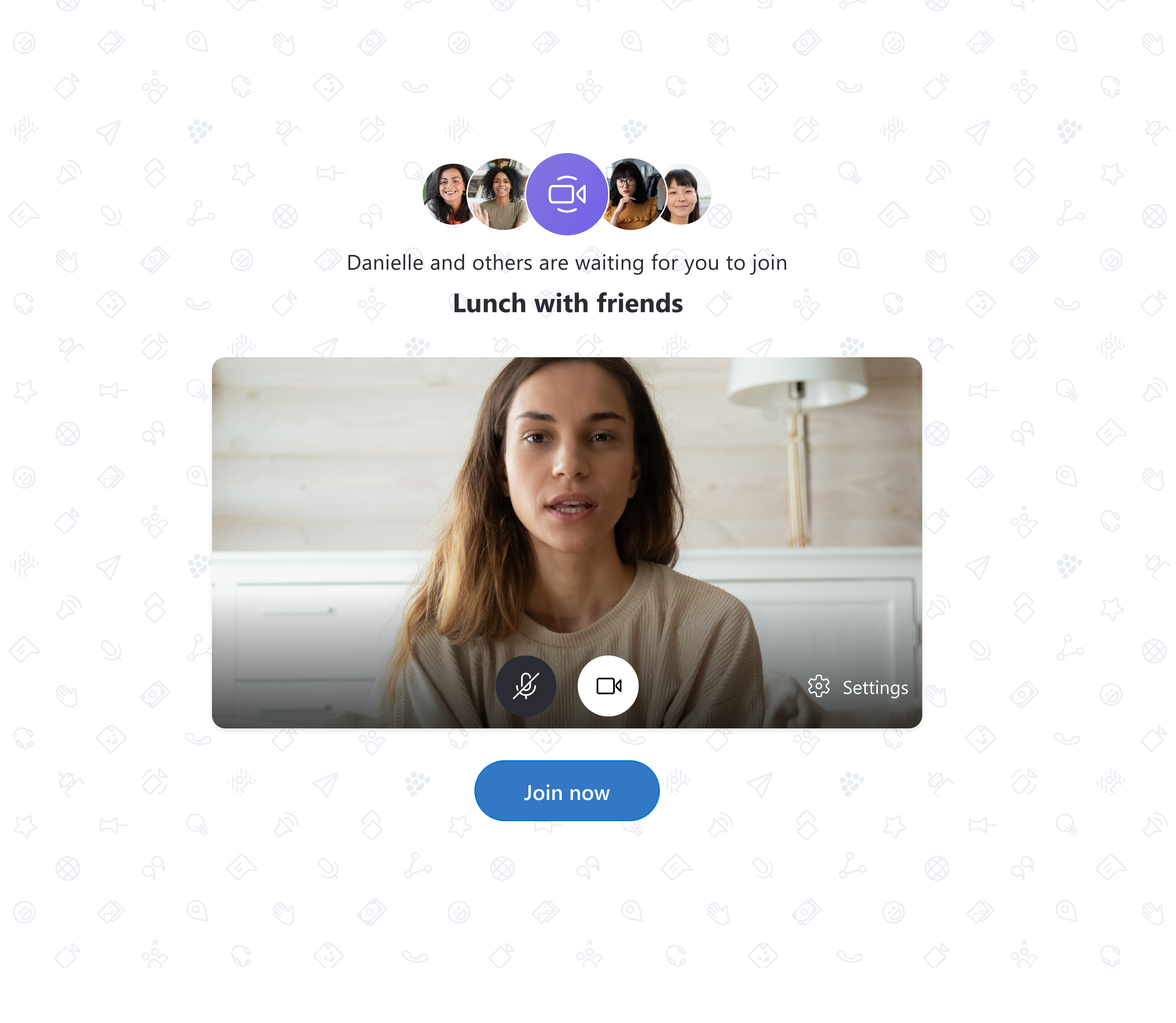Skype - Nuova lobby per Meet Now