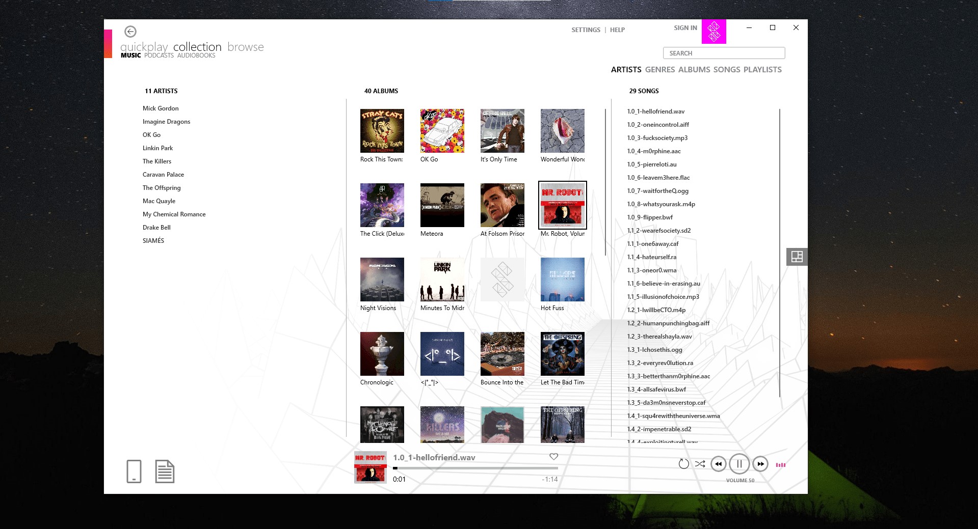 Strix Music v2 - App per Windows