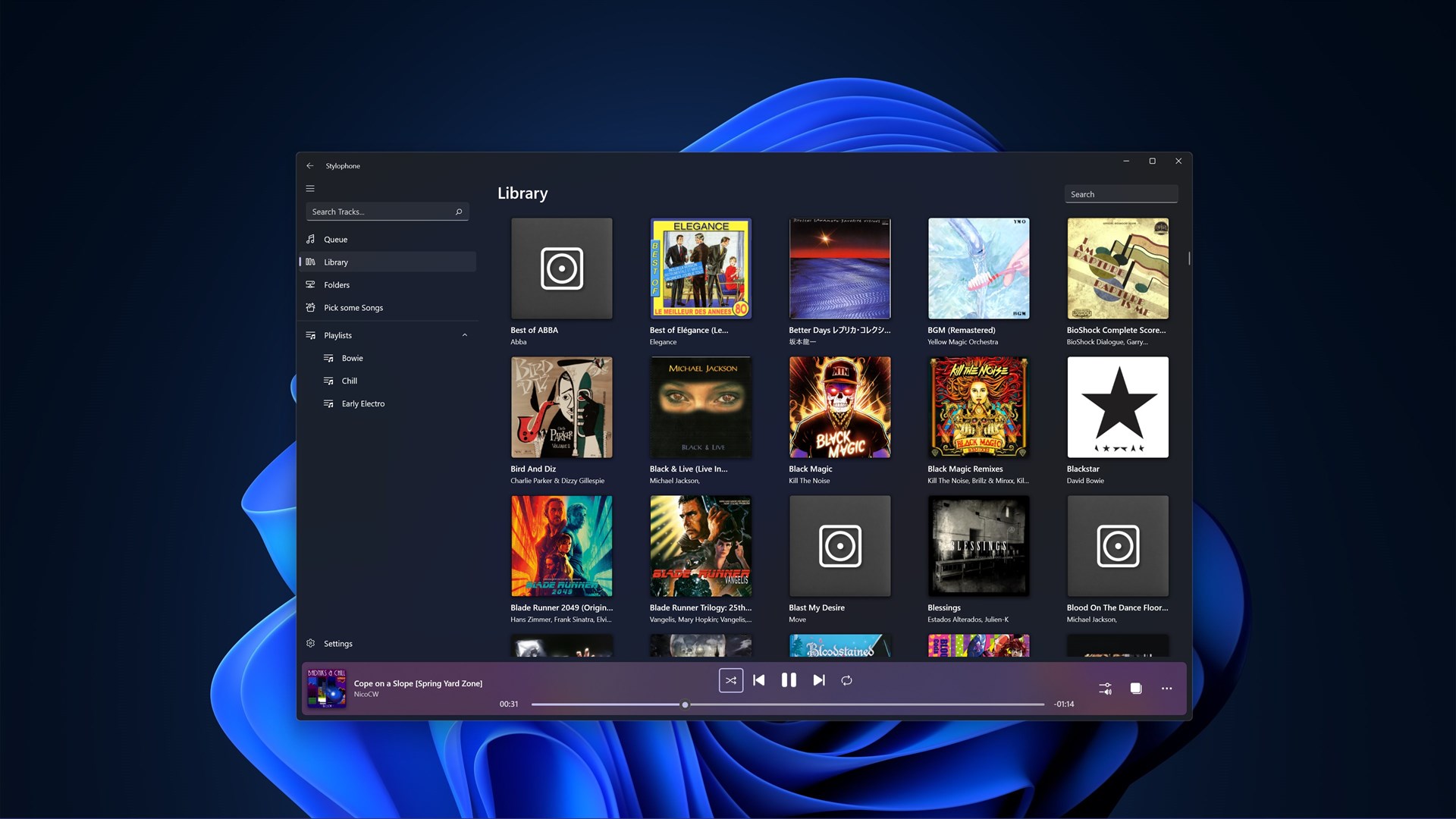 Stylophone- App per Windows - Client MPD open-source