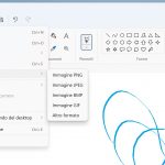 Windows 11 - Microsoft Paint - Nuovo menu File