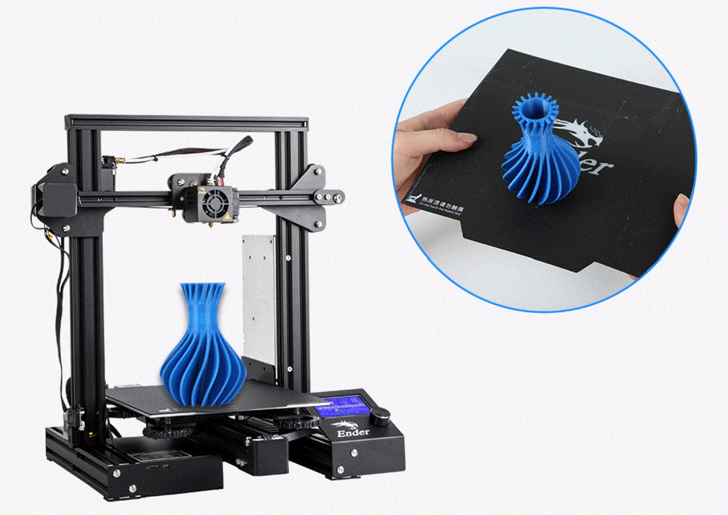 The Lord Of The Tools 6 Coperture Riscaldanti In Silicone Per Stampante 3D Compatibili Con Creality Ender 3/Ender 3 Pro/Ender 3 V2/Ender 5/CR-10 Series MK7 MK8 MK9 Hotends