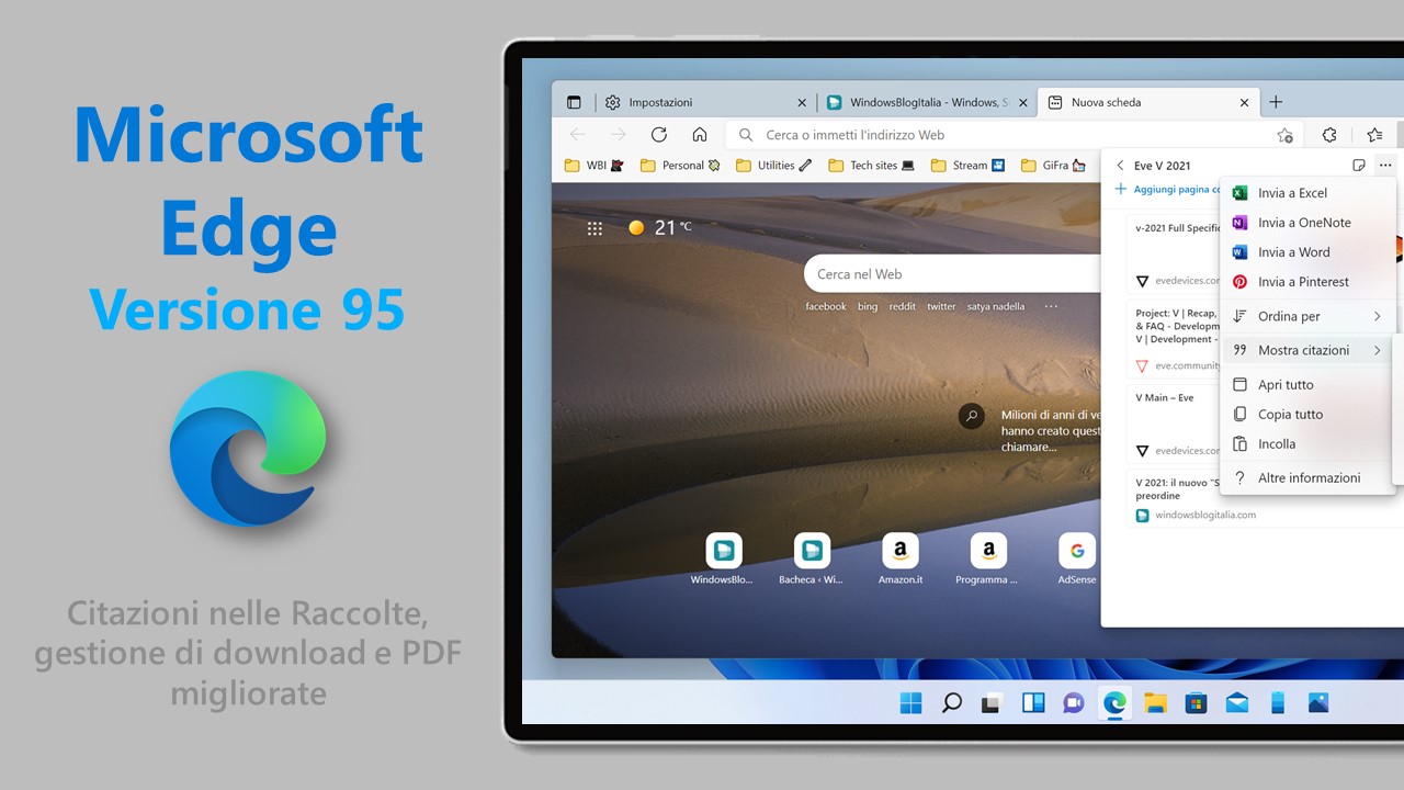 Microsoft Edge 95