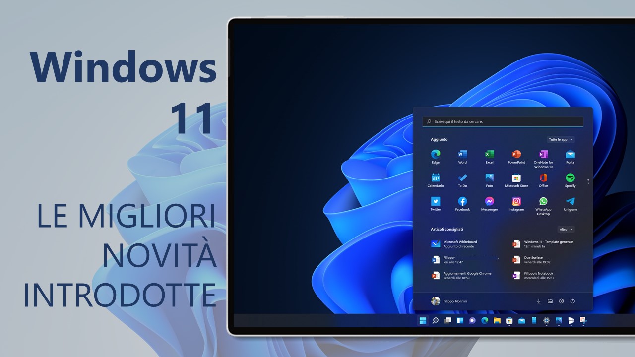 Windows 11 - Le migliori novità introdotte