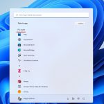 Windows 11 - Menu Start - Tutte le app - Più usate