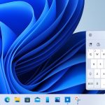 Windows 11 - Tastiera virtuale - Layout piccolo