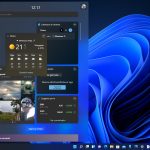 Windows 11 - Widget - Spostamento dei widget