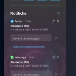 Windows 11 - Nuova interfaccia grafica app Il tuo telefono