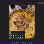 Windows 11 - Microsoft Foto - Modifica immagini - Markup