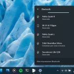 Windows 11 - Nuovo flyout con selettore device Bluetooth