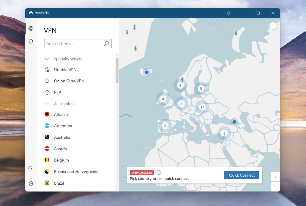 NordVPN - Server