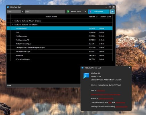 Vivetool Gui Download ViVeTool GUI, abilitare le funzionalità nascoste di Windows 11 ...