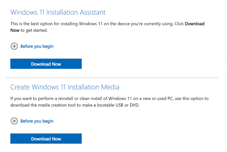 Installare Windows 11