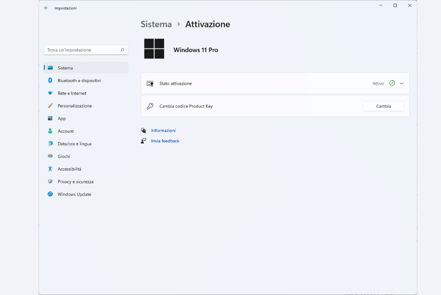 attivare Windows 11