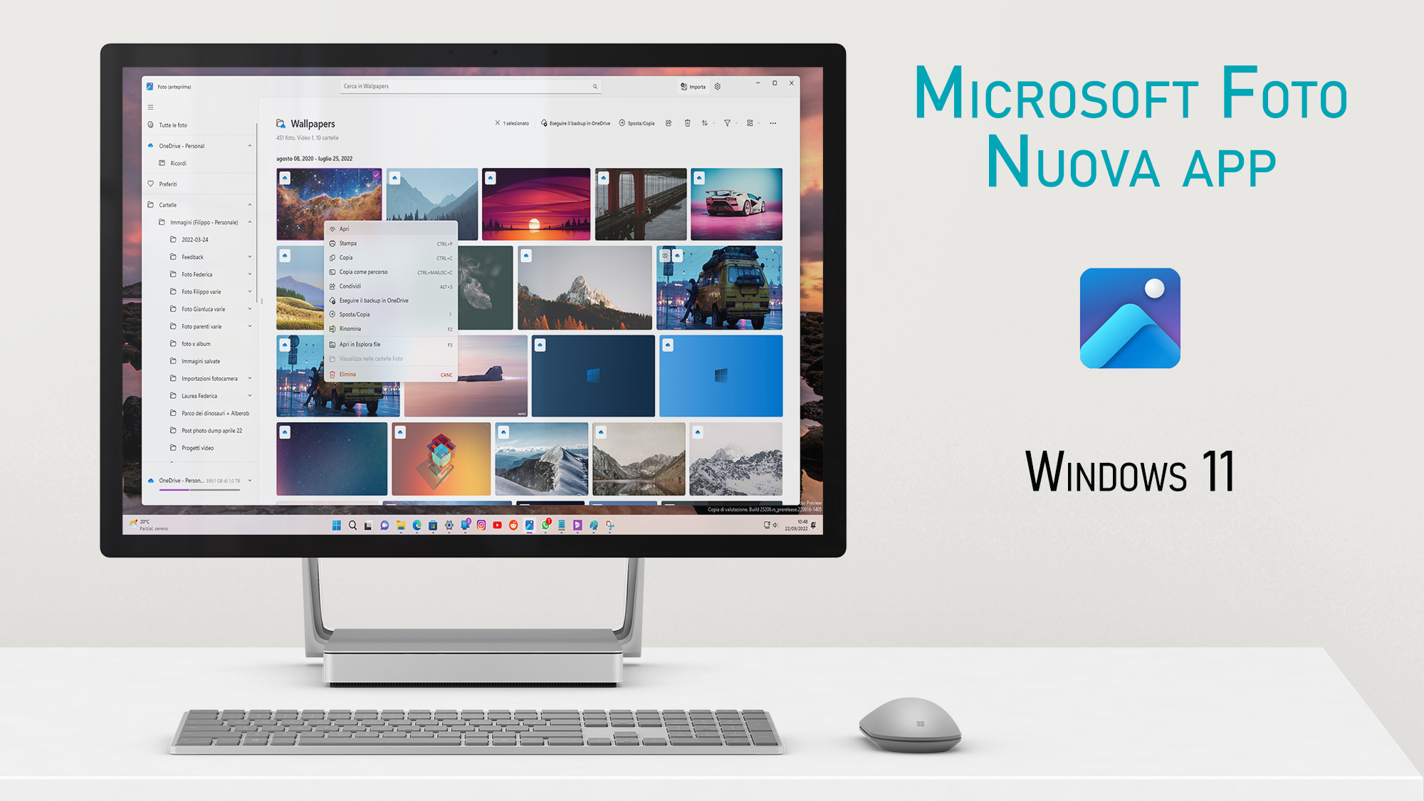 Microsoft Foto per Windows 11 versione 22H2