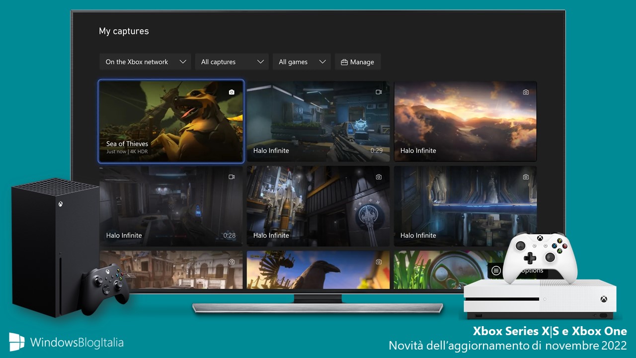 Aggiornamento di novembre 2022 - Xbox