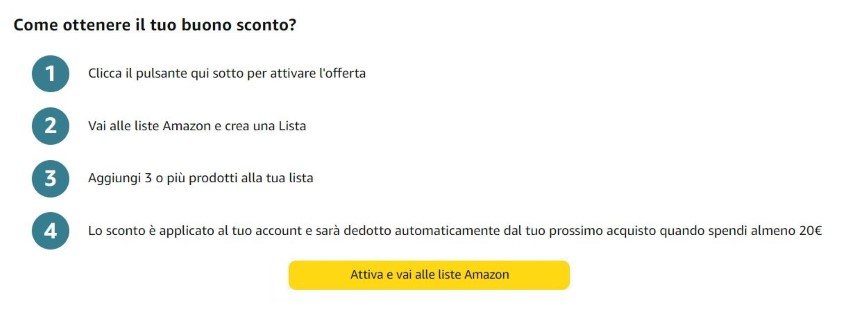 Italia regala nuovamente un Buono sconto da 5€ per acquisti di  almeno 15€ (per molti utenti)