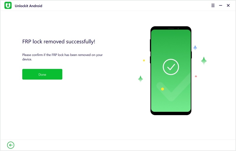 Foneazy Unlockit Android Screen Unlocker - Blocco FRP rimosso