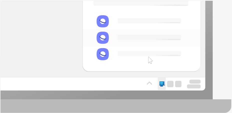 Collegamento al telefono - Windows - Riprendi da dove hai lasciato su Samsung Internet