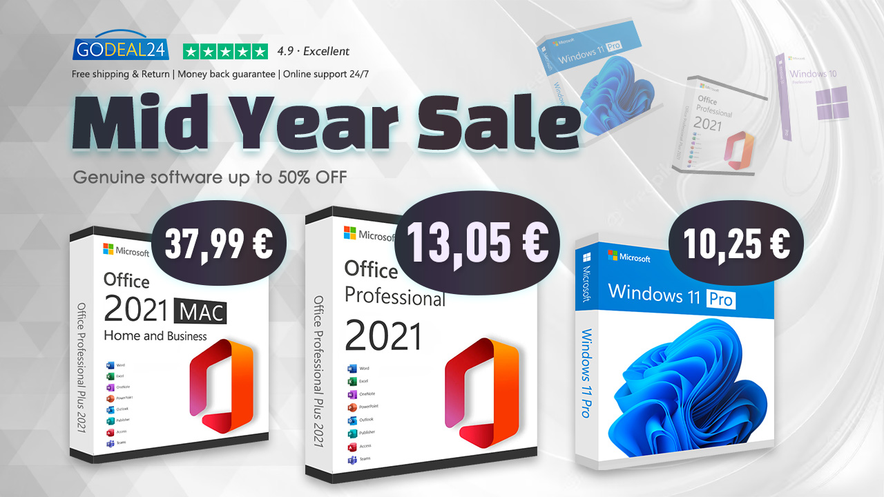 Office 2021 originale da 13,05€, risparmio del 90%!