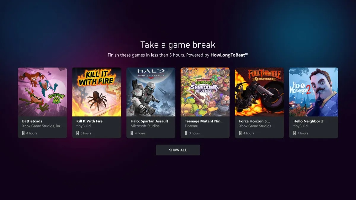 Xbox per Windows si aggiorna con miglioramenti per le schede dei giochi e altro