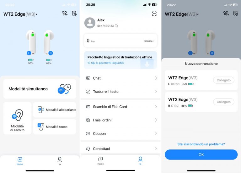 Cuffie Traduttore Bluetooth 5.4, Traduzione Istantanea In 145 Lingue, Con App AI COOL E Batteria Lunga Durata