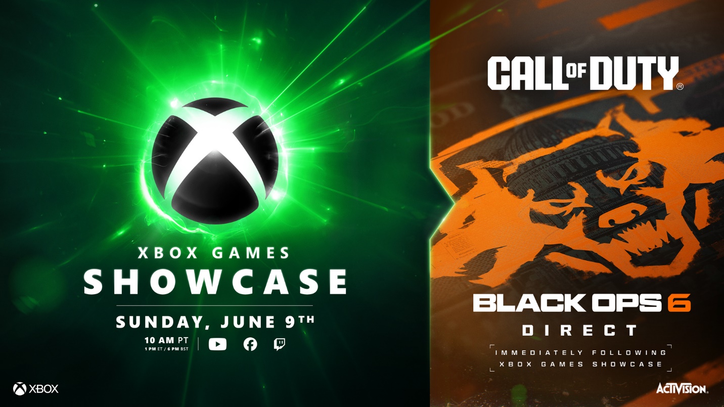 Evento Xbox Games Showcase il 9 giugno + Evento nuovo Call of Duty | Al day one su Game Pass