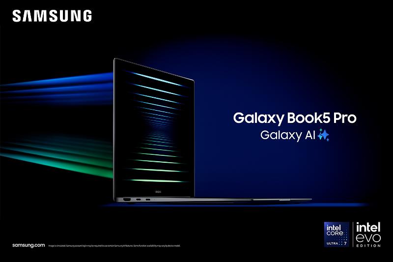 Samsung amplia la gamma dei Galaxy Book5 Copilot+ PC