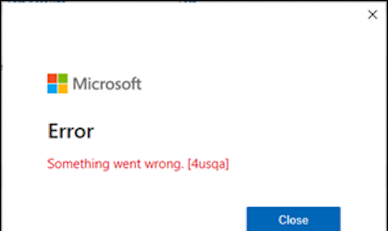 Fix errore CAA2000B, 4usqa e 49dvs durante l'accesso su Outlook