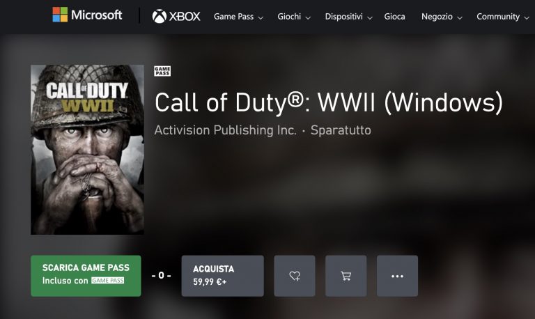[video] Gamer hackerati per aver scaricato COD WWII dal Microsoft Store