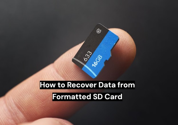 come recuperare dati da una scheda SD formattata