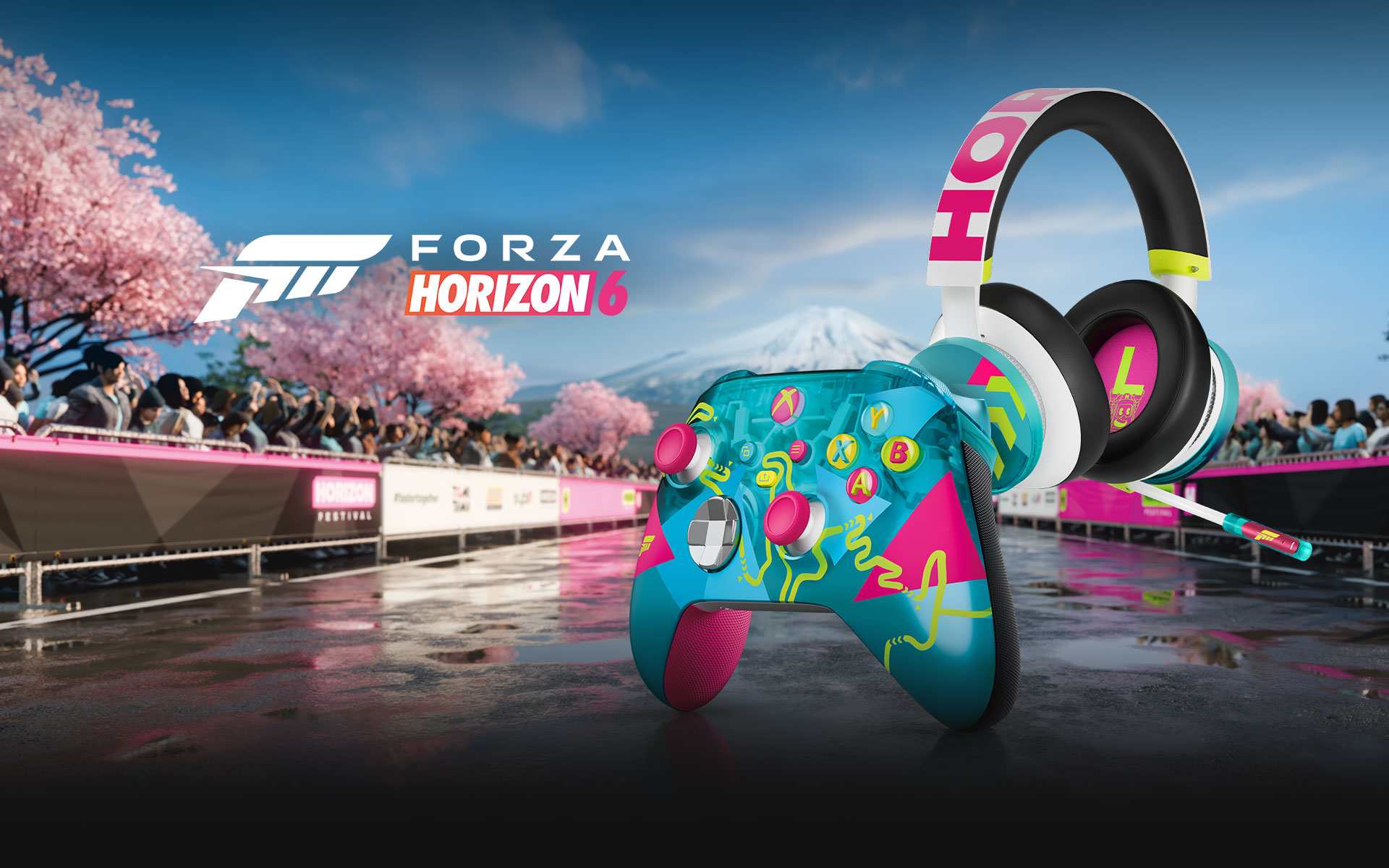 Controller e cuffie Xbox edizione limitata Forza Horizon 6, disponibili da 89€